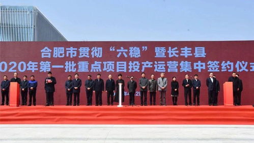 总投资529亿 合肥长丰县49个重点项目投产运营 集中签约